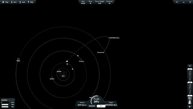 Полет на Плутон в сфс (#spaceflightsimulator  Space Fun) #spacex