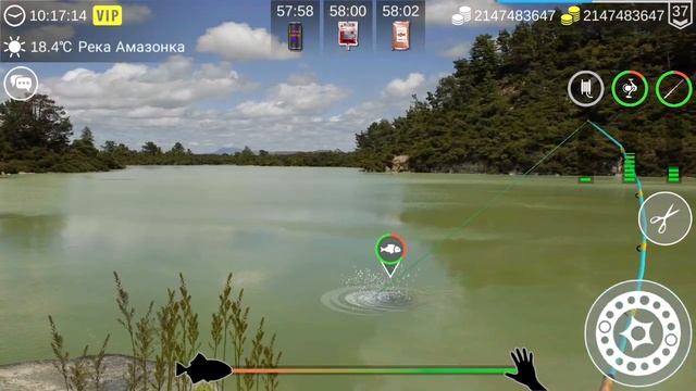 ловим на реке амазонке монстров/my fishing world смотреть онлайн