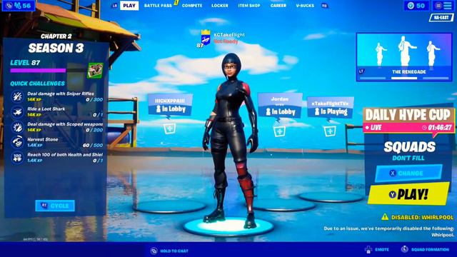 *Charli Damelio* “lookalike” Renegade Emote, Fortnite!