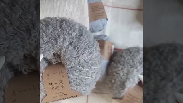 #Распаковка пряжи# пряжа ангора#Вязанный РФ#100knitki.ru смотреть онлайн
