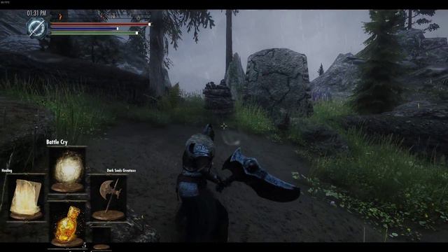 Dark Souls In Skyrim смотреть онлайн