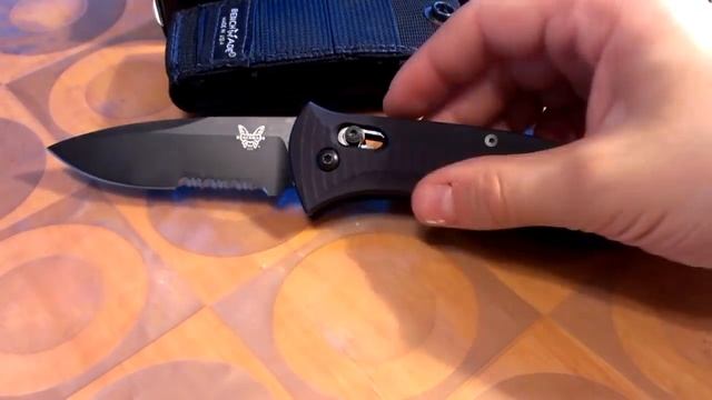 Любимый складной нож морской пехоты США-Benchmade presidio auto 5000SBK смотреть онлайн