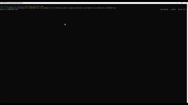 Springboot application deployment in AWS EC2 смотреть онлайн