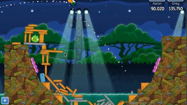 Angry Birds Friends Tournament Level 3 Week 3 - June 4 2012 - Facebook смотреть онлайн