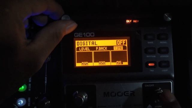 MOOER GE100 Presets Super Stratocaster