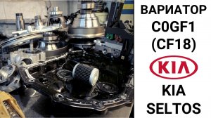 Вариатор KIA Seltos C0GF1 (CF18). Конструкция и неисправности.