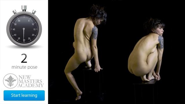 Daily Life Drawing Session #9 (Free Timed Figure Model Reference) смотреть онлайн