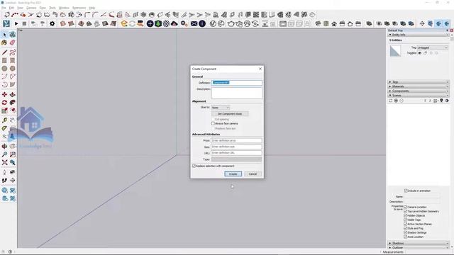 What Is Pergola | How To Create Pergola Design In SketchUp In Tamil | #civil #design #house #home