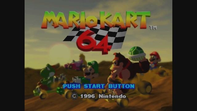 Mario Kart 64 unlockables: How to unlock Mirror Mode / Extra Cup, alternative title screen смотреть онлайн