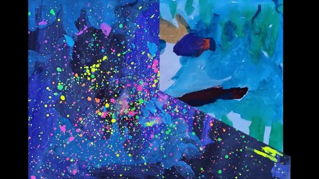 Выставка работ участников детского художественного кружка _Акварелька_.mp4 смотреть онлайн
