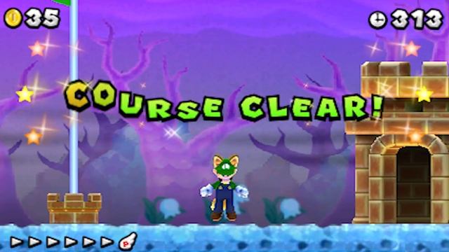 New Super Mario Bros. 2 Walkthrough - World Mushroom (100%) смотреть онлайн
