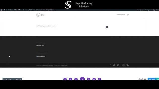 How to Install DIVI Theme and Builder + Basic Wordpress Tutorial смотреть онлайн