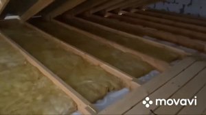 Утепление чердачного перекрытия