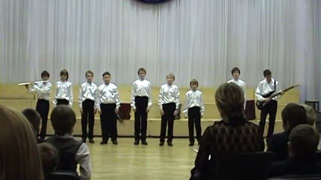 Ансамбль мальчиков п/у Кузнецова О.М. "Школьный вальс" смотреть онлайн