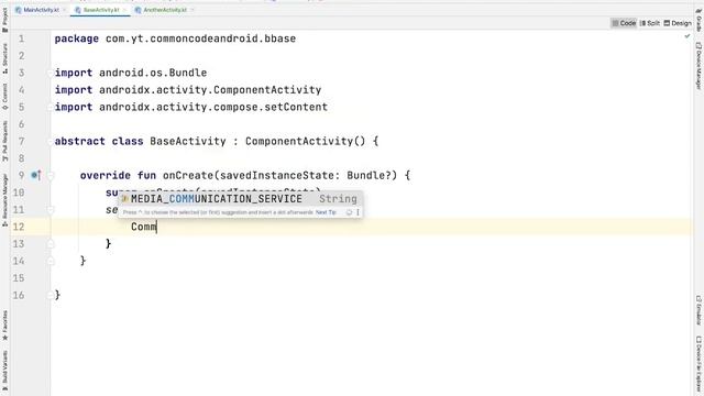 ? #1 Common Code in Android | Base Activity for compose | Jetpack Compose смотреть онлайн