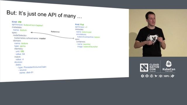 KubeVirt - Kubernetes, Virtualization and Your Future Data Center [I] - Itamar Heim & Fabian Deutsc смотреть онлайн