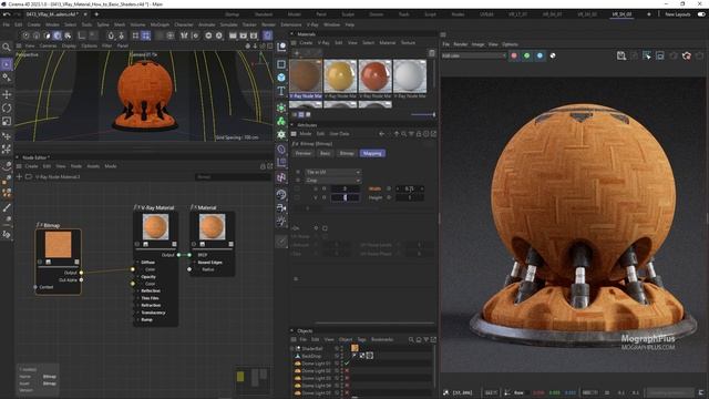 HOW TO Realistic Materials in V-Ray 6 for Cinema 4d | Plastic, Wood, Concrete & Metal смотреть онлайн