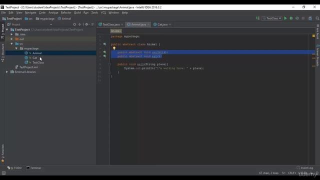 31 - Selenium WebDriver Java - Абстрактные классы и абстрактные методы смотреть онлайн