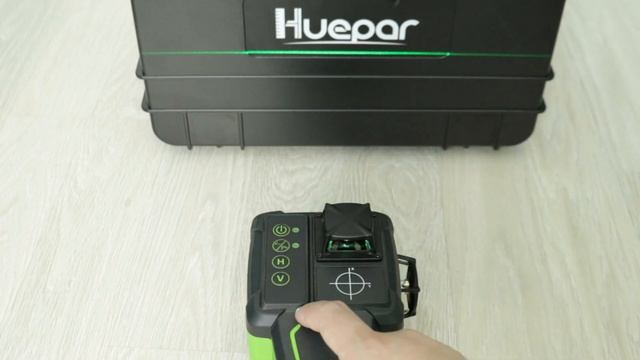 Электронный 3D лазерный уровень Huepar DT03CG - подробный обзор. Калибровка, настройка яркости смотреть онлайн