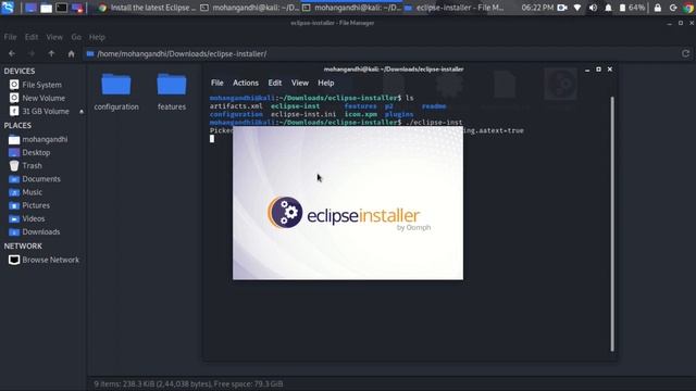How to Install Eclipse in Kali Linux смотреть онлайн