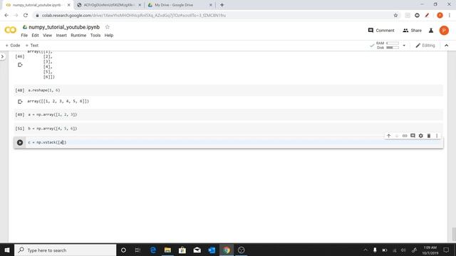 6 Manipulating Reshaping the Data in Numpy - Numpy Tutorial for Beginners смотреть онлайн