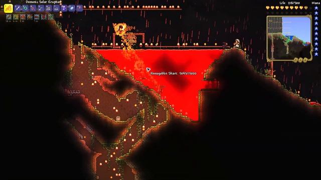 Where to find Hemogoblin Sharks - Terraria 1.4 смотреть онлайн