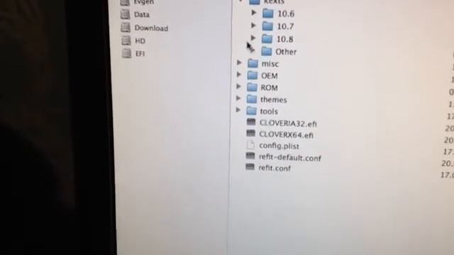 UEFI-загрузка. Кловер 1344. Работает сон. смотреть онлайн