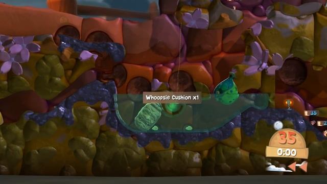Worms Battlegrounds Story Mission 16 Walkthrough: Orientation Express смотреть онлайн