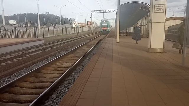 Дизель-поезд ДП3-006 сообщением Минск-Пасс-Полоцк смотреть онлайн