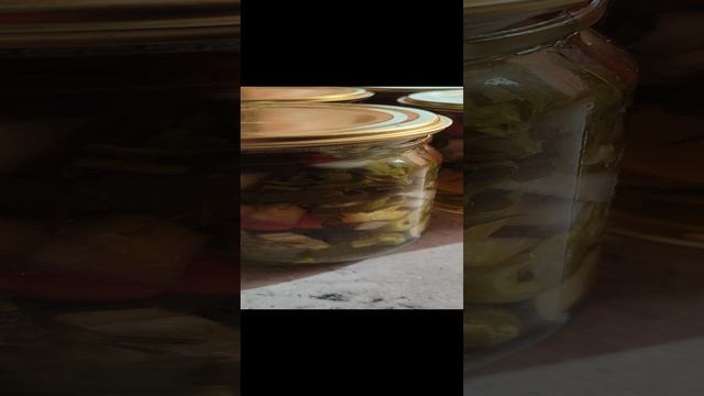 Салат с желатином! На зиму! Для тех у кого больные суставы! смотреть онлайн