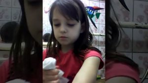 Как сделать из влажных салфеток розу!!!