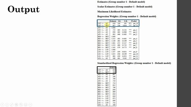 23. SPSS AMOS | Full Structural Model | Analyzing, Interpreting, and Reporting Hypothesis Results смотреть онлайн
