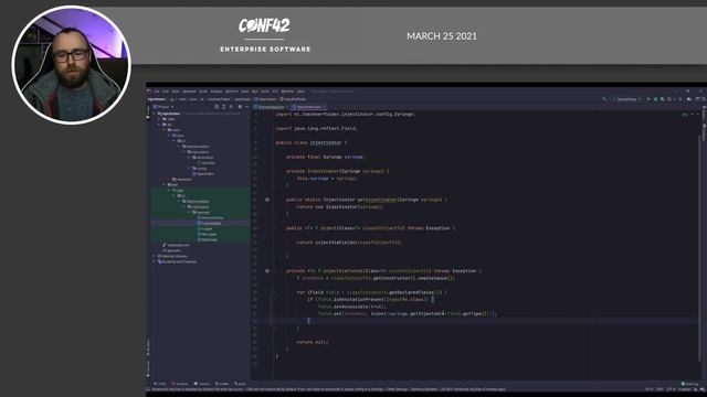 Build your own Dependency Injection framework! | Mark Hendriks | Conf42 Enterprise Software 2021 смотреть онлайн