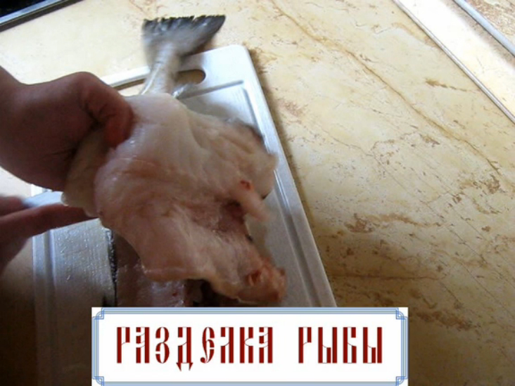Разделка тушки рыбы на чистое филе смотреть онлайн