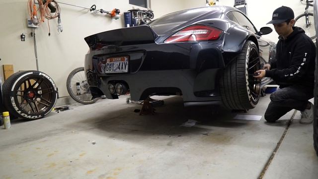 Porsche Cayman Gets A FABSPEED Super Cup Exhaust!