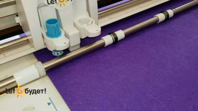 Резка фетра Автоножом и Ножом для ткани на плоттере Silhouette Cameo 3