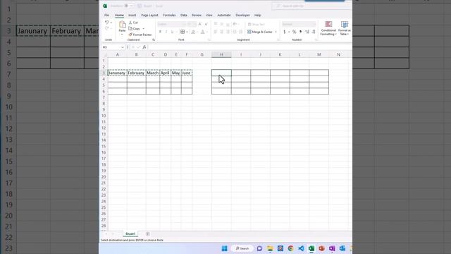 Excel Shortcuts - Copy and Paste Column Widths #excel #shortcut #short #copyandpaste смотреть онлайн