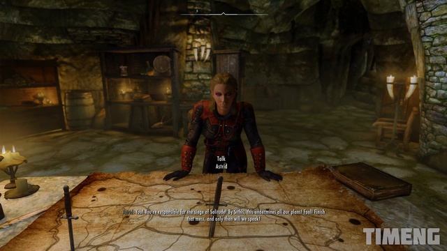 Secret scene if you have not completed the Battle For Solitude quest before the DB quests in Skyrim смотреть онлайн