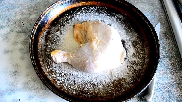 Очень вкусный куриный окорочек в духовке/ chicken leg in the oven смотреть онлайн