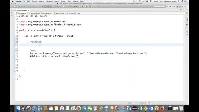 How to launch Firefox browser using GeckoDriver смотреть онлайн