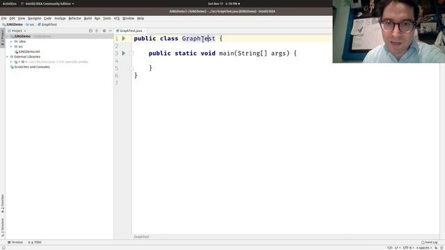 CIS 2168 Flipped - JUNG Overview and Getting it Working With Intellij смотреть онлайн