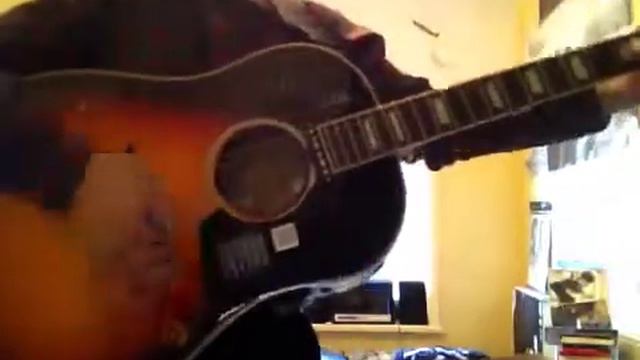 The Beatles I'm only sleeping cover (epiphone ej160e) смотреть онлайн