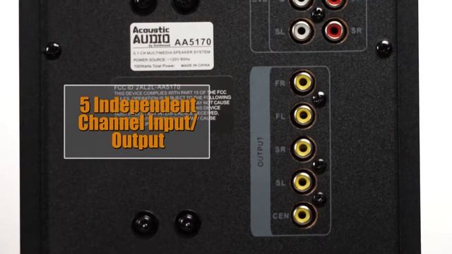 Acoustic Audio by Goldwood AA5170 Features смотреть онлайн