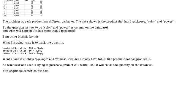 Databases: Multiple product attribute inventory database design смотреть онлайн