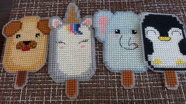 Рукодельные истории июля 2021. Работы на пластиковой канве смотреть онлайн