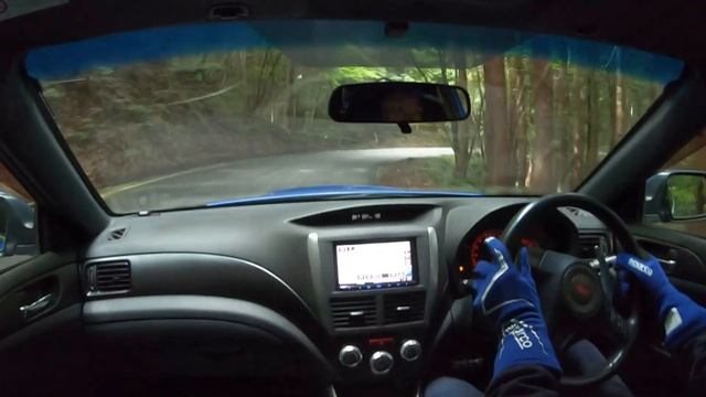 SUBARU IMPREZA WRX STI A-Line (GVF) | 群サイ Bコース смотреть онлайн