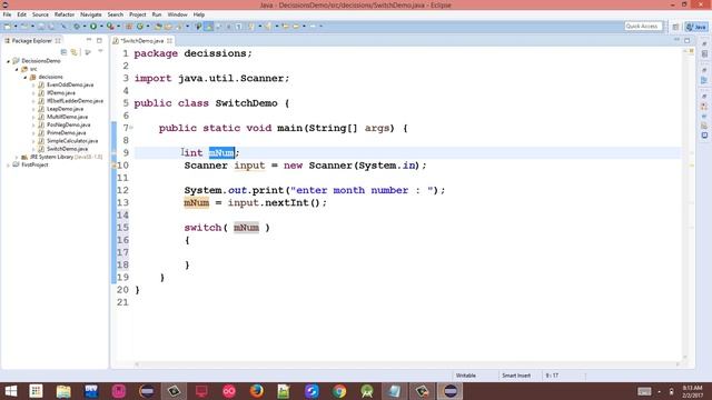 28. switch statement in Java Part-1 смотреть онлайн