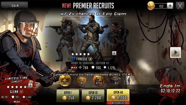 Walking Dead: Road To Survival - 2x Chances Epic Revive Glenn - 10 Pack Opening! смотреть онлайн