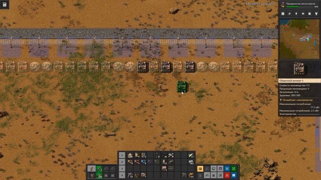 Factorio 2021 Ep.03 - Красная и зелёная наука, фабрика всего (MALL)