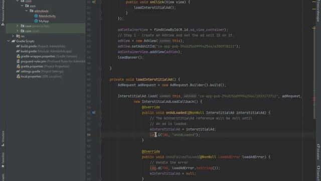 How to implement Admob Interstitial Ads in Android Studio Java | Lets Learn Something New смотреть онлайн